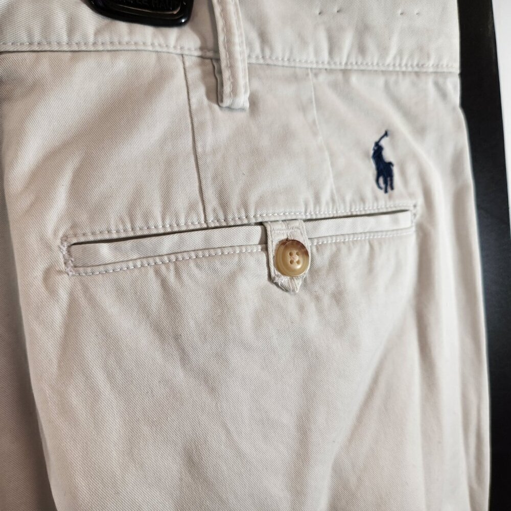 Polo Ralph Lauren Mens Chino 9" Short Size 40 White - Picture 10 of 15